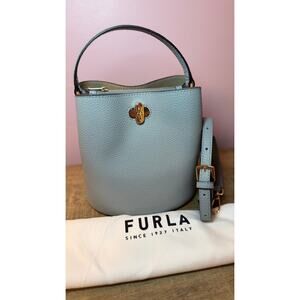 Furla Blue Top/Handle Crossbody